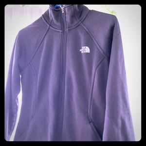 North face zip up light jacket